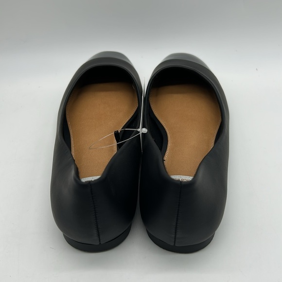 DV by Dolce Vita Malanie 8.5 Black Vegan Ballet Flats with Patent Cap Toe NWT - Picture 6 of 12